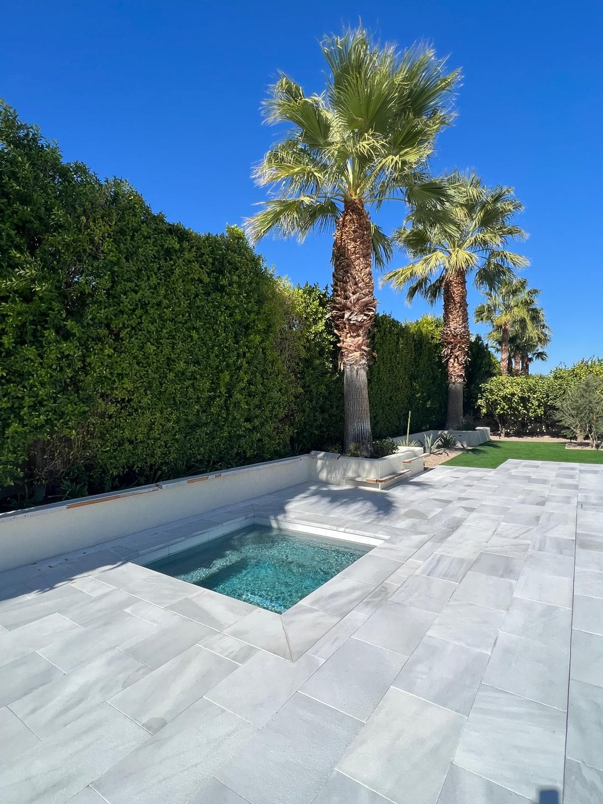 Alpine Marble installed